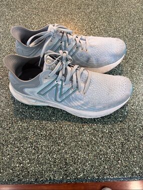 NEW BALANCE light blue sneakers